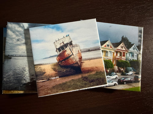 Custom 2.5" x 2.5" Photo Magnet.